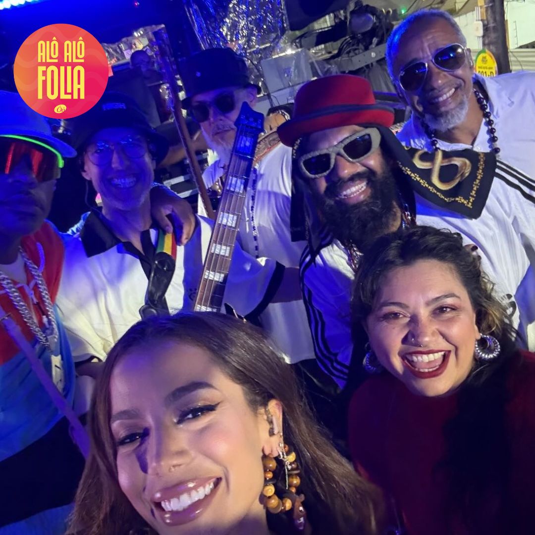 Anitta mostra bastidores do Navio Pirata do BaianaSystem em Salvador; veja vídeo