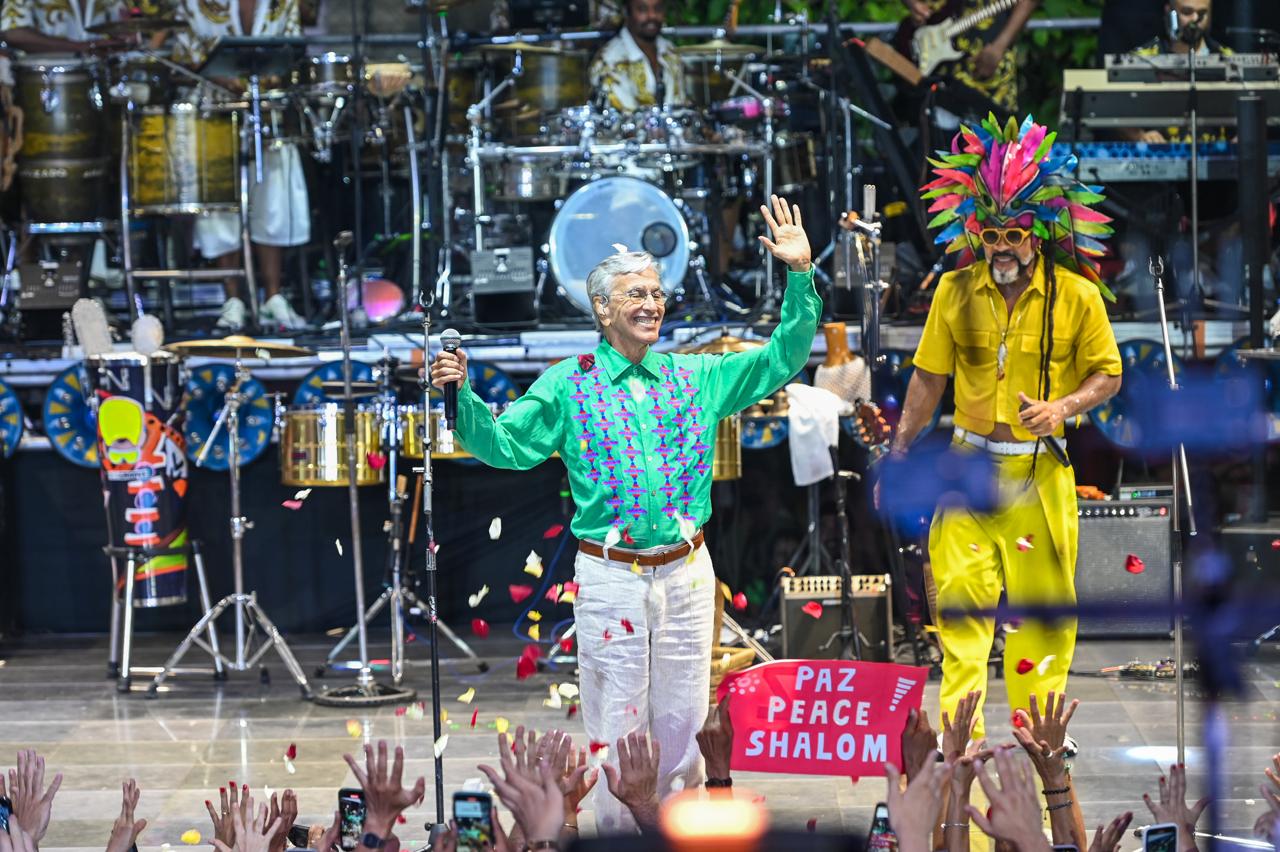 Caetano Veloso e Carlinhos Brown