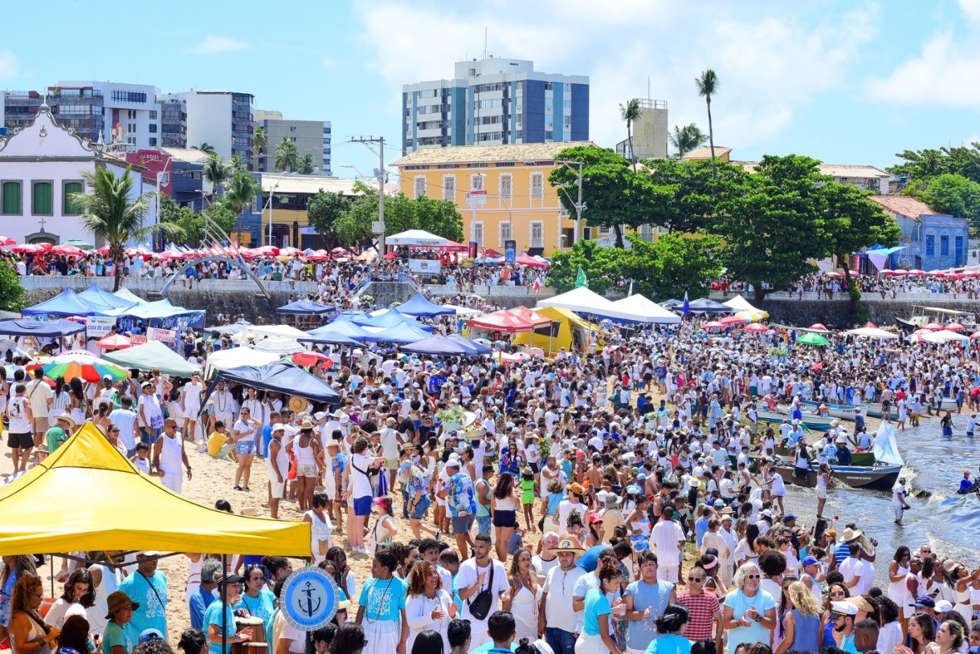 2 de fevereiro: Salvador registra o dia mais quente do ano no Dia de Iemanjá