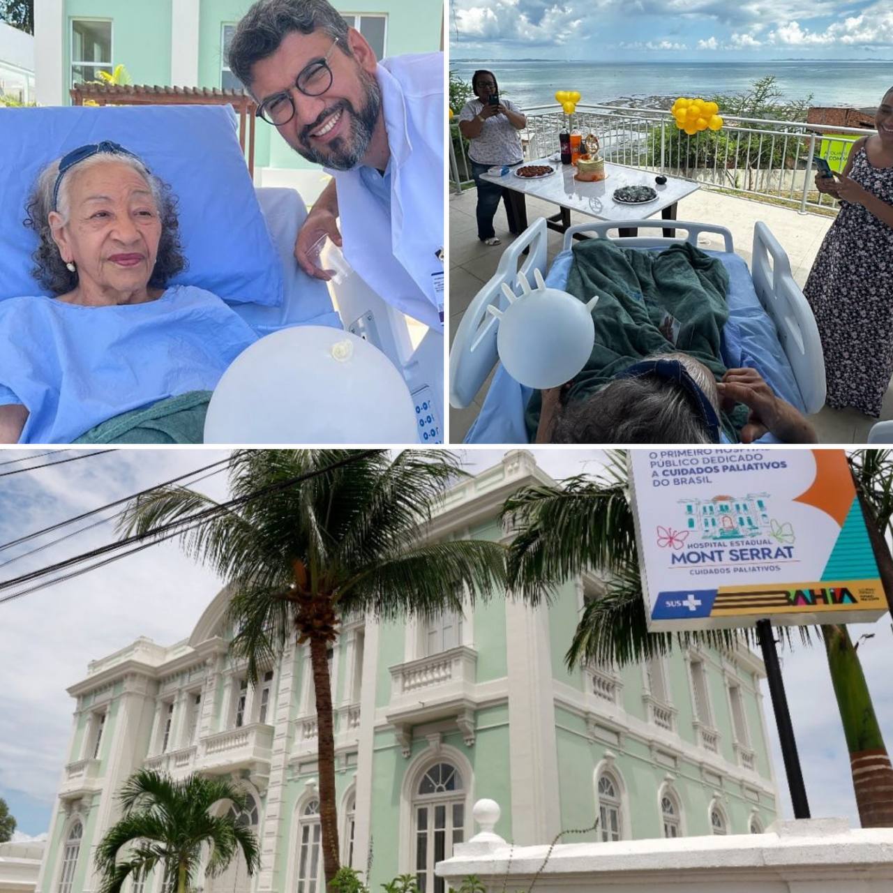 Hospital de cuidados paliativos recém-inaugurado realiza primeiro aniversário de paciente em Salvador