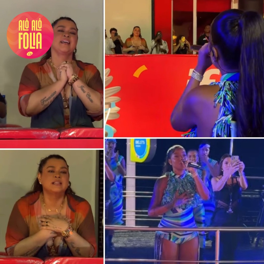 Ludmilla homenageia Preta Gil durante Carnaval de Salvador: ‘Te amo muito’