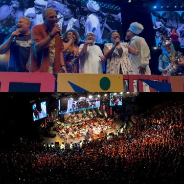 Osba lota Concha com concerto dos 40 anos do axé e participação surpresa de Carlinhos Brown