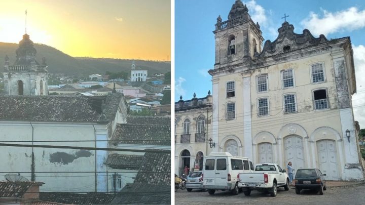 Parte do teto de igreja histórica desaba no Recôncavo baiano: ‘Estado deplorável’