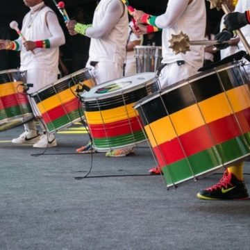 Olodum realiza último ensaio pré-Carnaval no Pelourinho