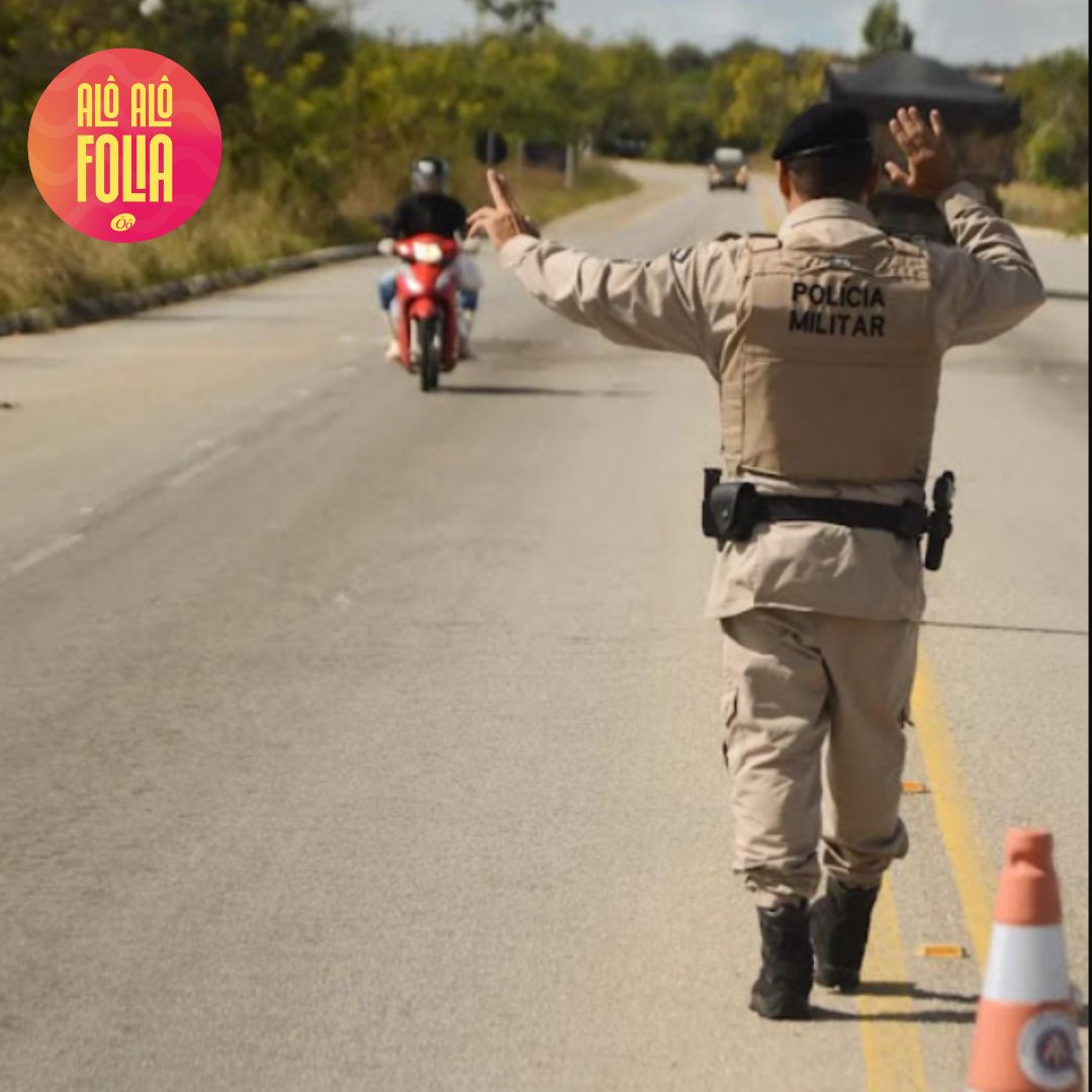 Policiamento Rodoviário é reforçado nas estradas baianas para garantir segurança durante o Carnaval
