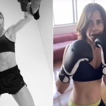 Alice Wegmann compartilha registro de Fernanda Torres praticando boxe e exalta: “Dona do Oscar”