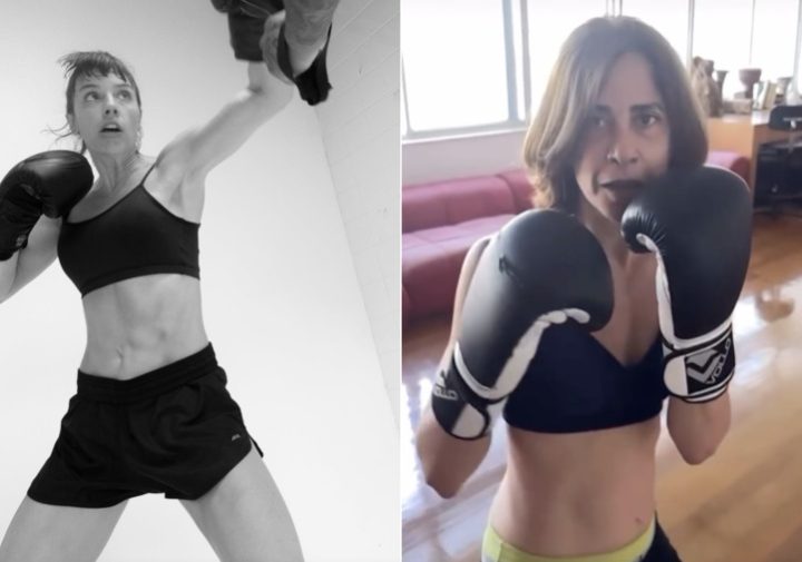 Alice Wegmann compartilha registro de Fernanda Torres praticando boxe e exalta: “Dona do Oscar”