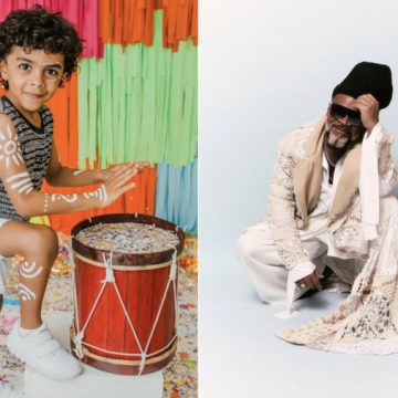 Carlinhos Brown compartilha homenagem especial em aniversário do filho: “Chegou trazendo luz”