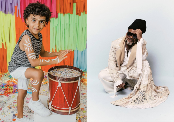 Carlinhos Brown compartilha homenagem especial em aniversário do filho: “Chegou trazendo luz”