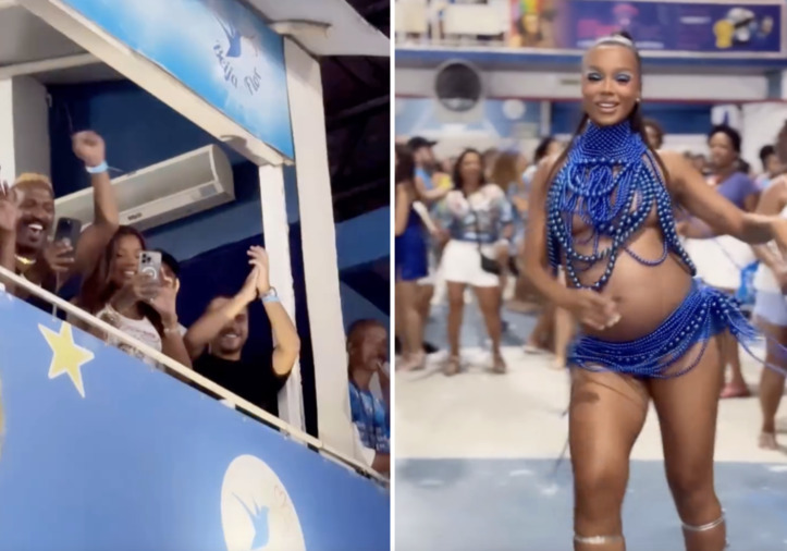 Ludmilla se declara a Brunna Gonçalves em ensaio de Carnaval: “Mãe da minha filha”