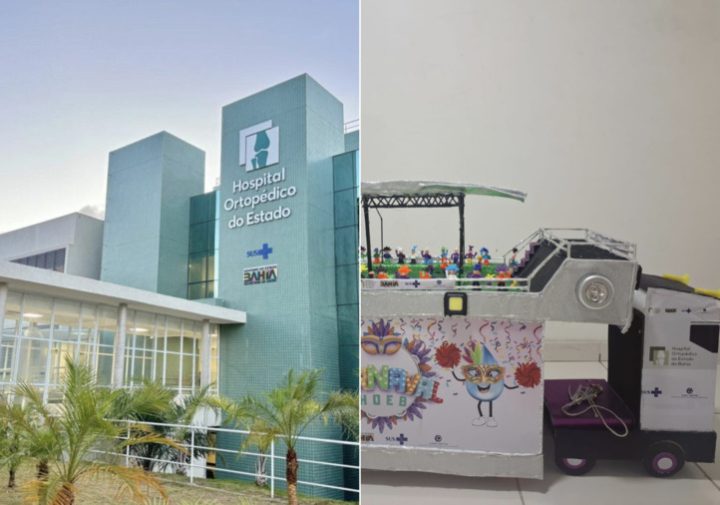 Gerido pelo Einstein, Hospital Ortopédico da Bahia leva o clima do Carnaval para os pacientes e profissionais da unidade