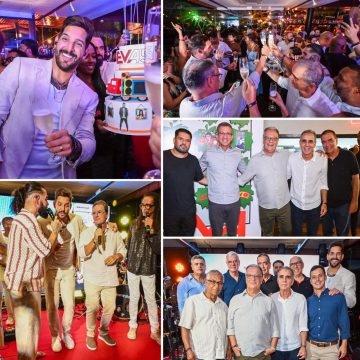 Banda Eva comemora 45 anos com festa na Bahia Marina; veja fotos