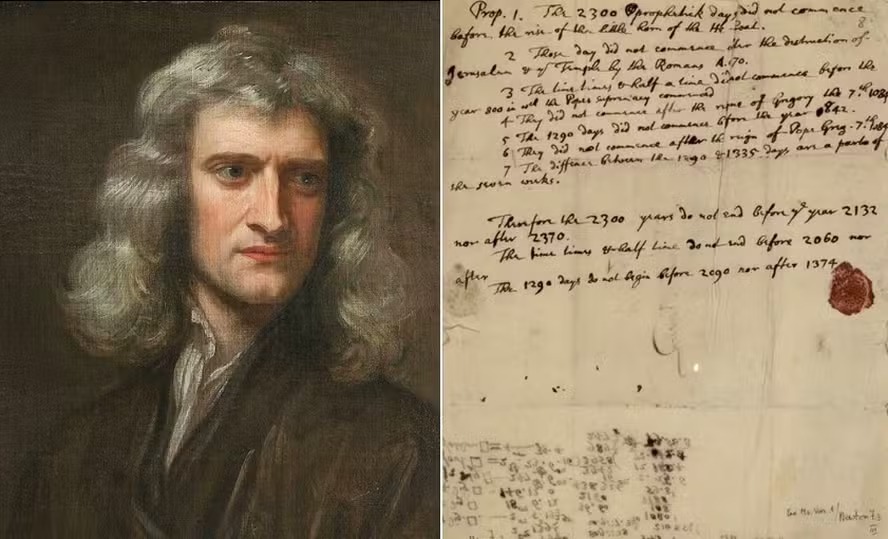 Armagedom: carta de Isaac Newton escrita em 1704 revela ano do ‘fim do mundo’