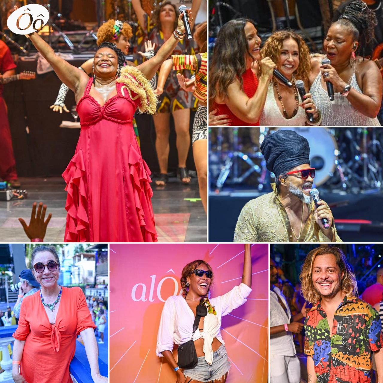 Margareth Menezes celebra 40 anos do Axé com participações de Ivete Sangalo, Daniela Mercury e Carlinhos Brown no Guetho Square; veja fotos