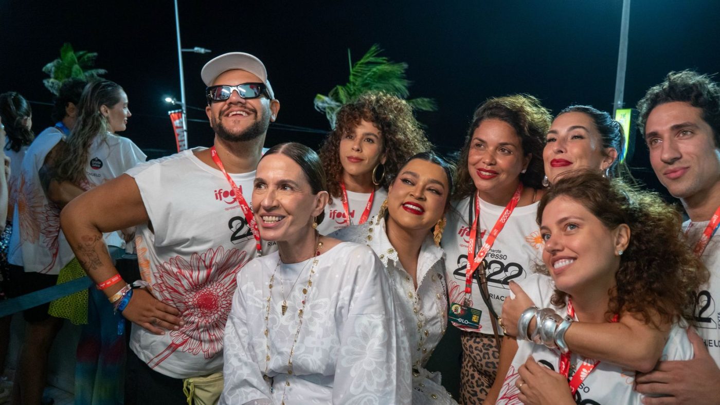 Gominho, Flora Gil, Preta Gil, Ju de Paula e Fernanda Paes Leme