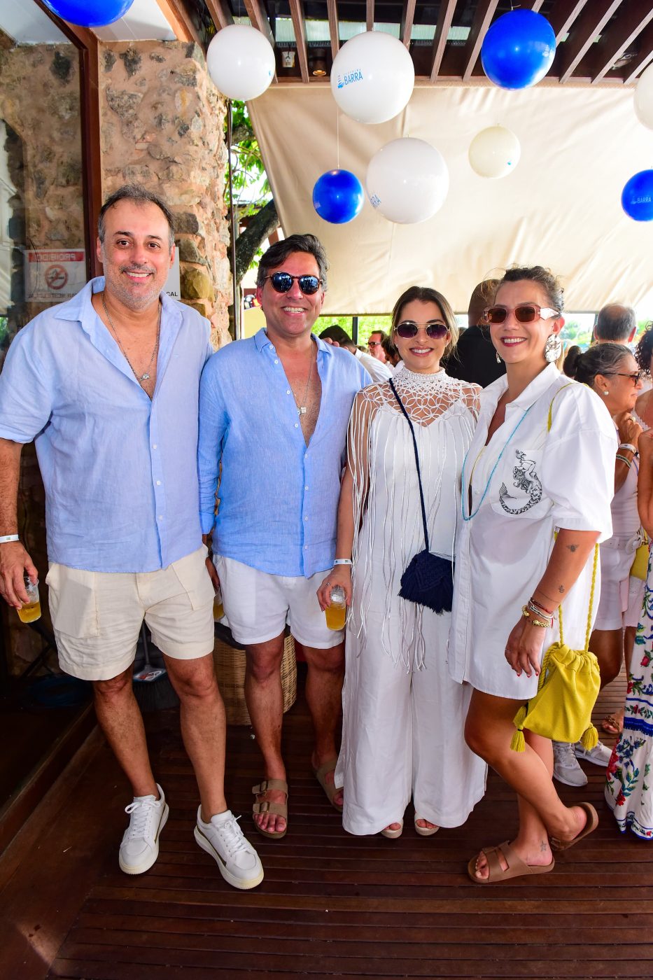 Zeca Braga, Fabyano Teixeira, Geisa Braga e Ana Barreto