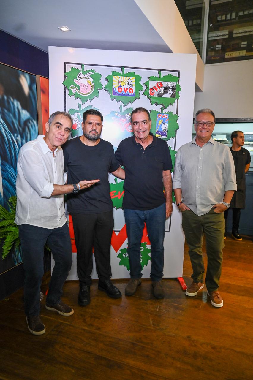 Maurício Magalhães, Marcos Piruka , André Silveira e Hunfrey Ataíde