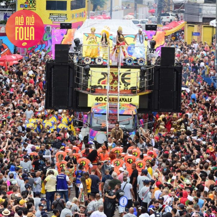 Carnaval de Salvador é oficialmente aberto no Campo Grande com grande show em homenagem aos 40 anos da Axé Music