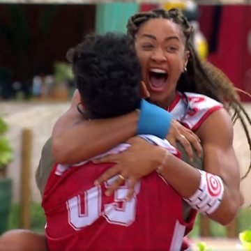 Dupla baiana Aline e Vinícius vence a prova do anjo no BBB 25