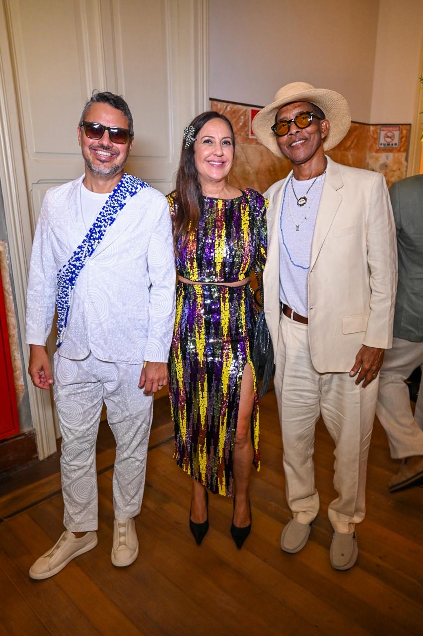 Fausto Franco, Carol Sousa e Edilson Teixeira