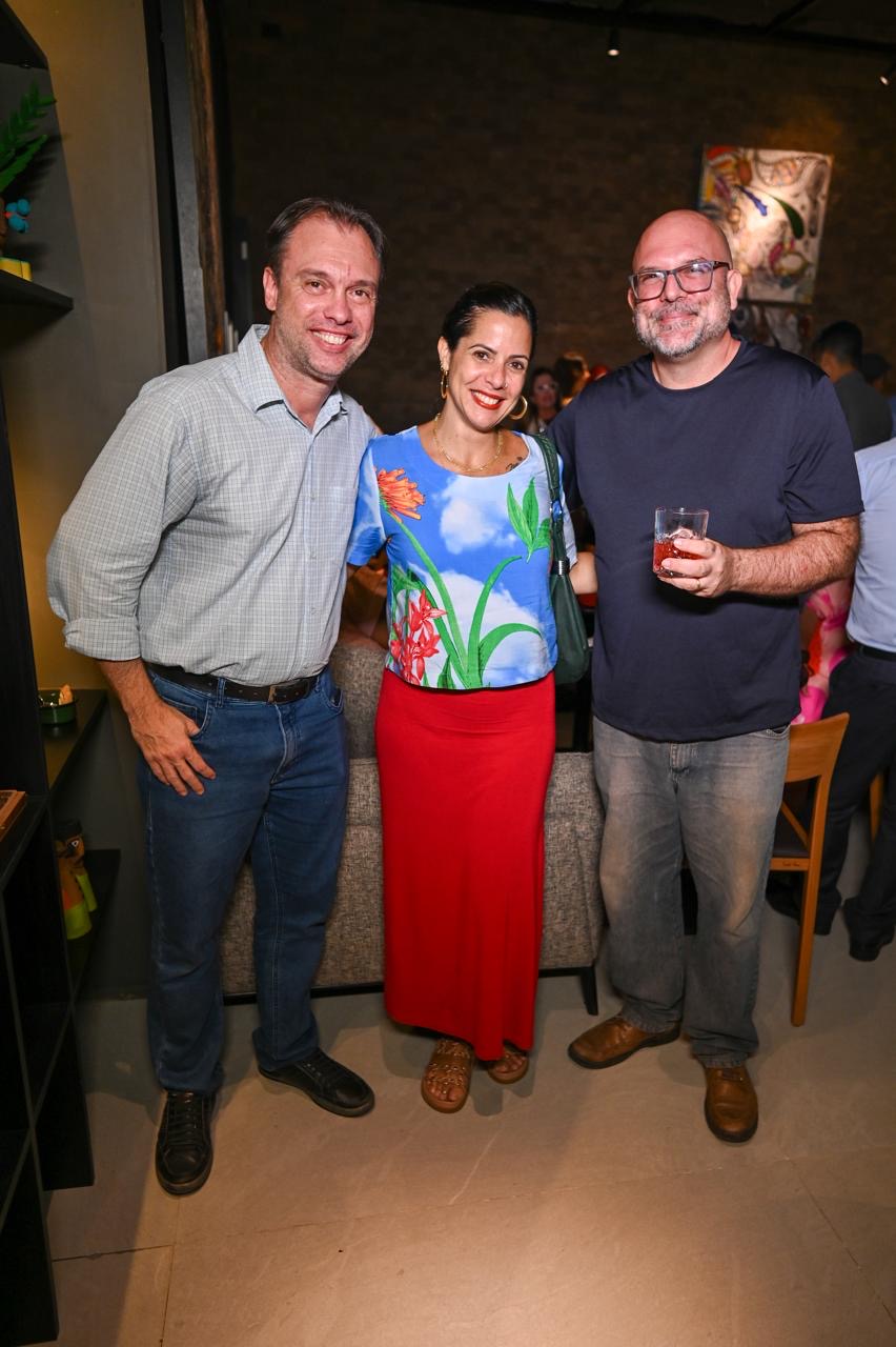 Renato Lyra, Ingrid Milazzo e José Falcón Lopes