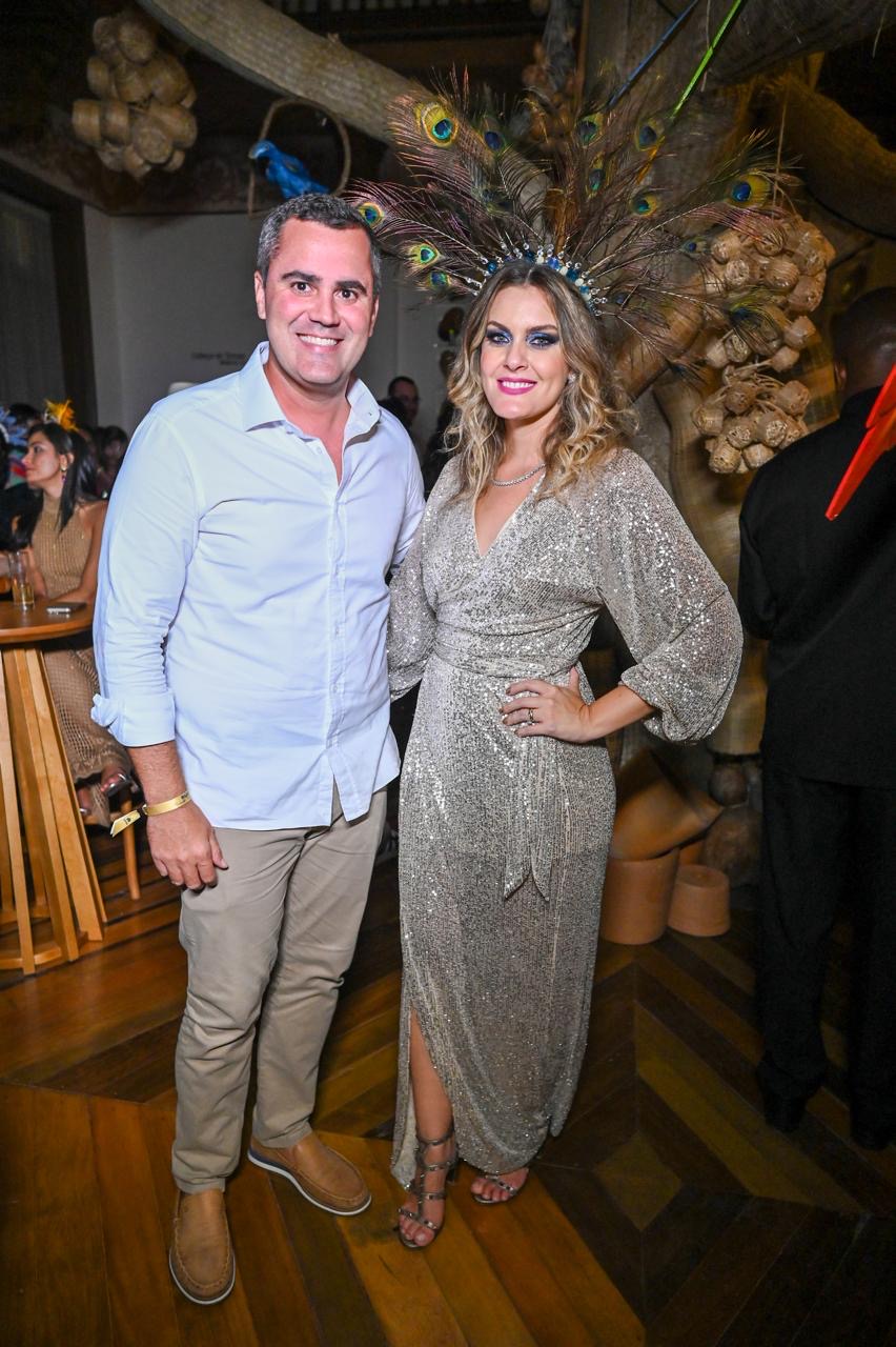 Omar Gordilho e Hannah Botelho