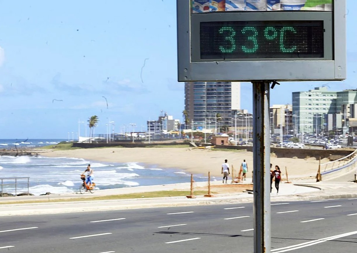 Onda de calor no Brasil não é responsável por altas temperaturas na Bahia; entenda