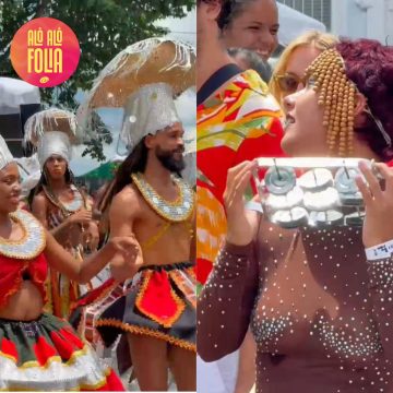 Bloco De Hoje a Oito leva samba e criatividade ao pré-Carnaval no Santo Antônio Além do Carmo; veja vídeos