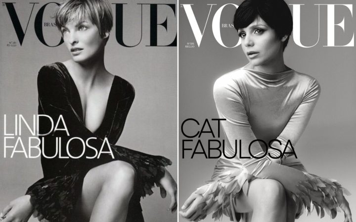 Influencer baiana Catarina Tourinho usa look inspirado em Linda Evangelista no Baile da Vogue 2025