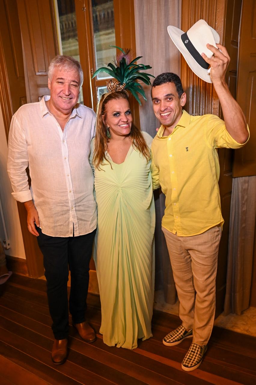 Marcelo Magalhães, Andrea Velame e Paulo Marques