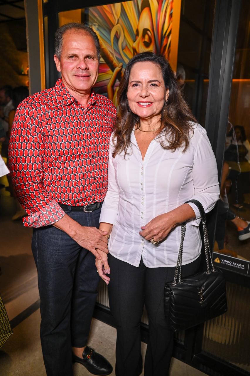 Silvio Santos e Suzana Mamede