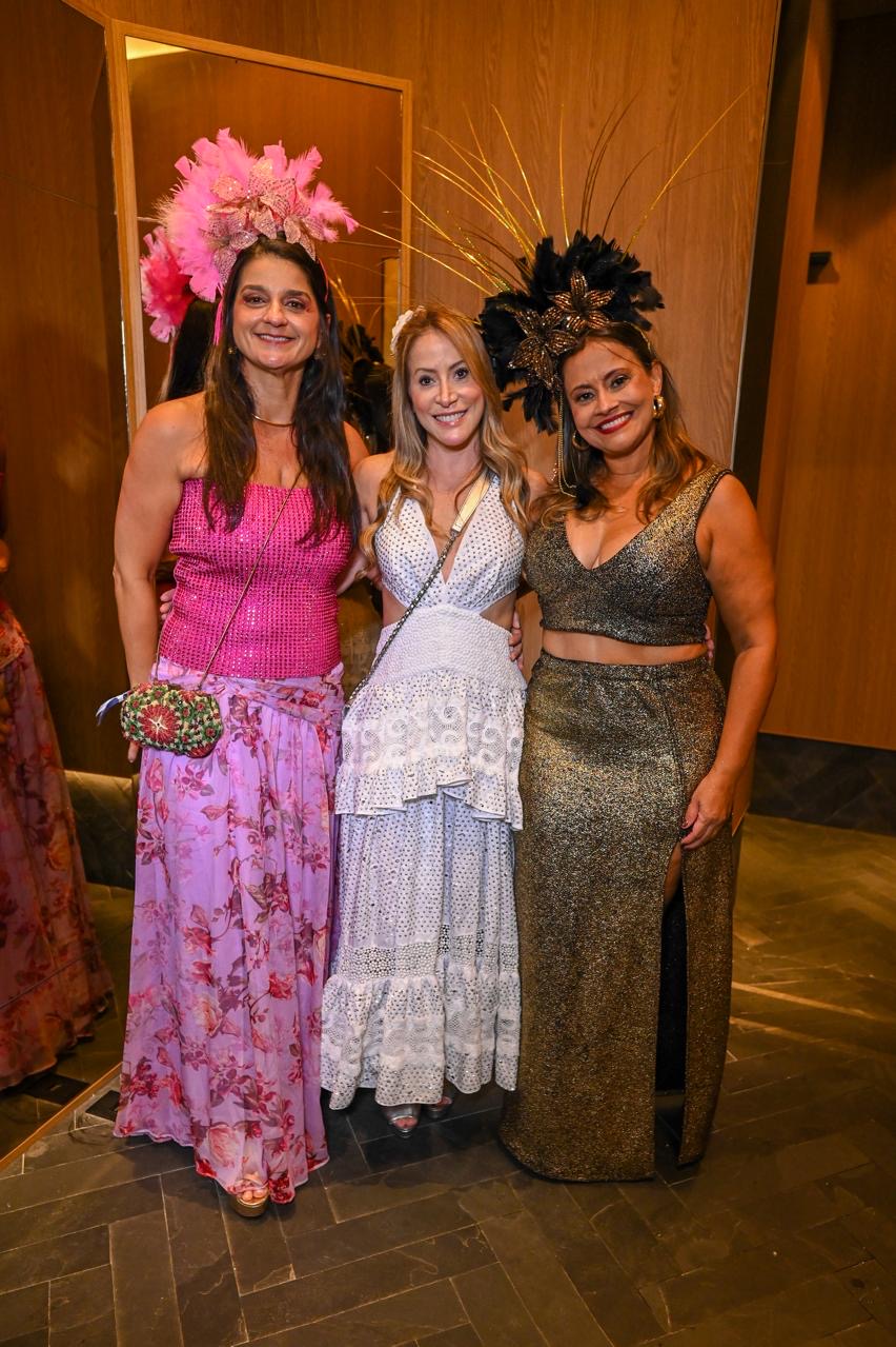 Luciana Rehem, Alina Pitta e Renata Lopes
