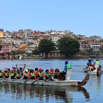 Aulas gratuitas de canoagem no Dique do Tororó estão com inscrições abertas; saiba como participar