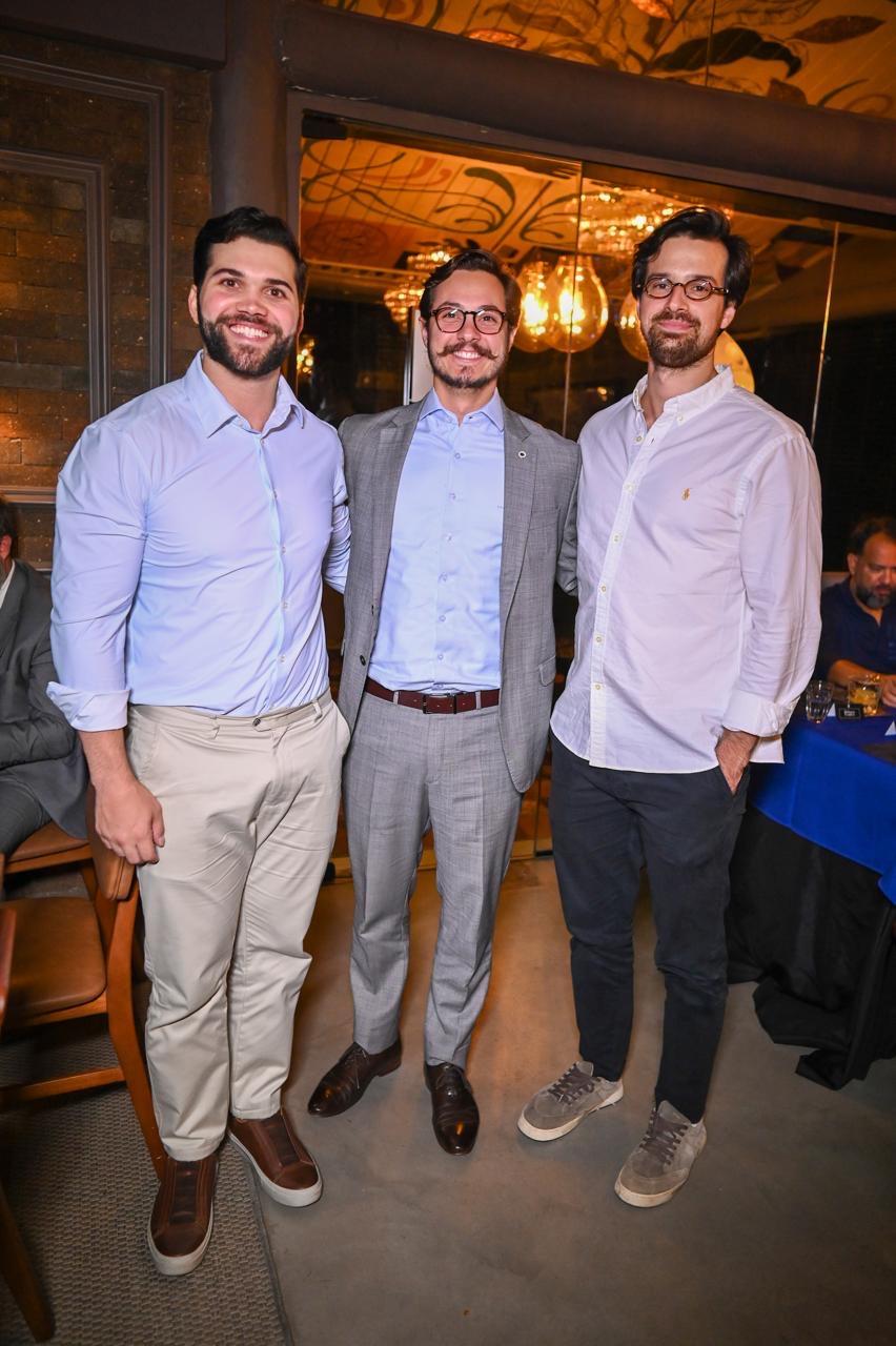 Fernando Marques Filho, Pedro Silveira Pinto e Hugo Marcelo