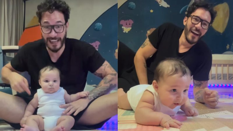 Eliezer encanta ao mostrar nova conquista do filho mais novo: “Seguimos comemorando”