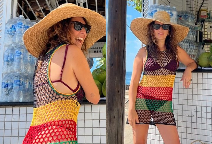 Fernanda Paes Leme exibe look de verão em Salvador após tarde no Porto da Barra; veja fotos