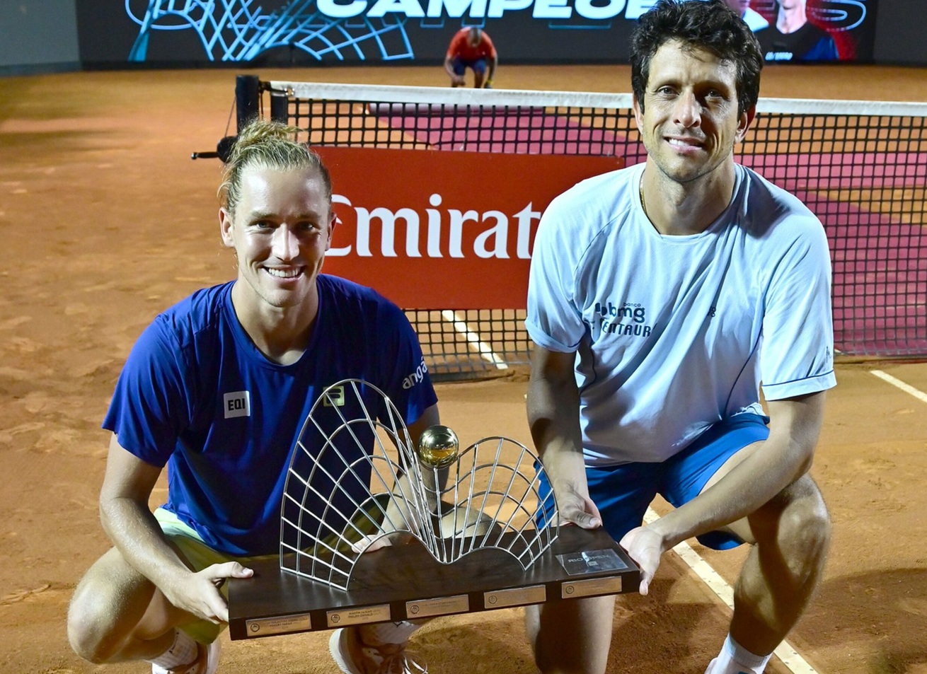 Marcelo Melo e Rafael Matos são campeões de duplas no Rio Open