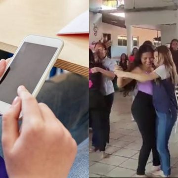 Após proibição de celular, escola adota forró nos intervalos e projeto viraliza