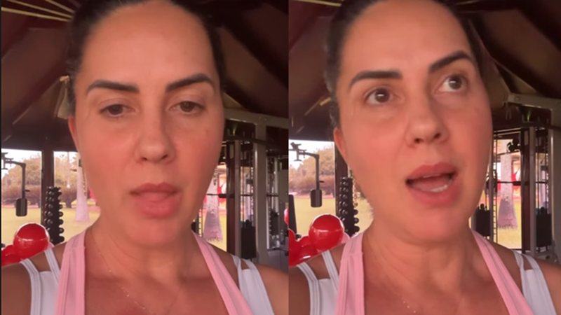 Graciele Lacerda revela acidente na fazenda: ‘Chorei muito’