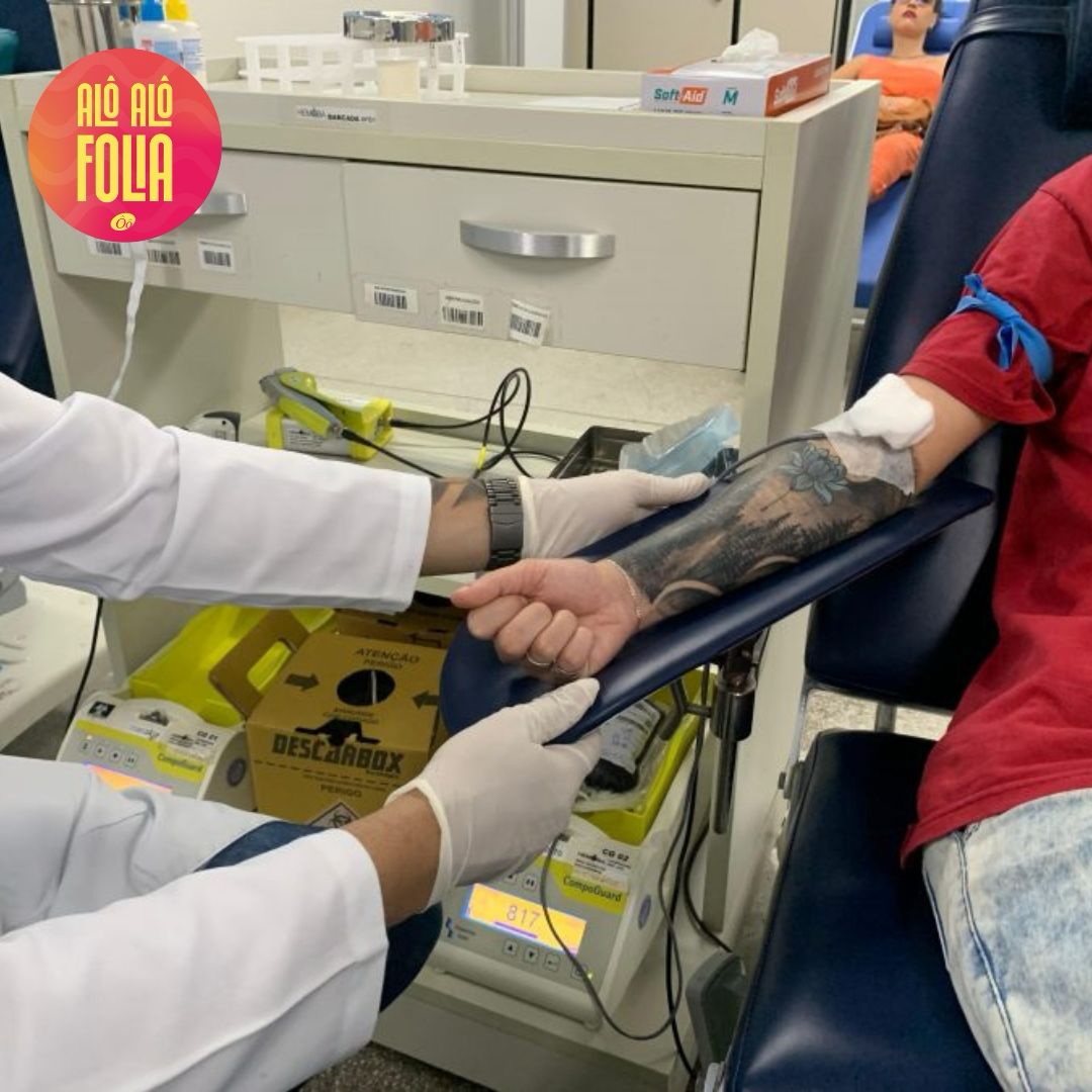‘Axé que Salva Vidas’: ação incentiva a doação de sangue para o Carnaval