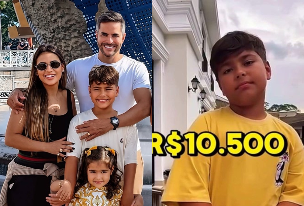 Filho de Simone Mendes arrecada R$ 27 mil vendendo brinquedos para pagar dívida