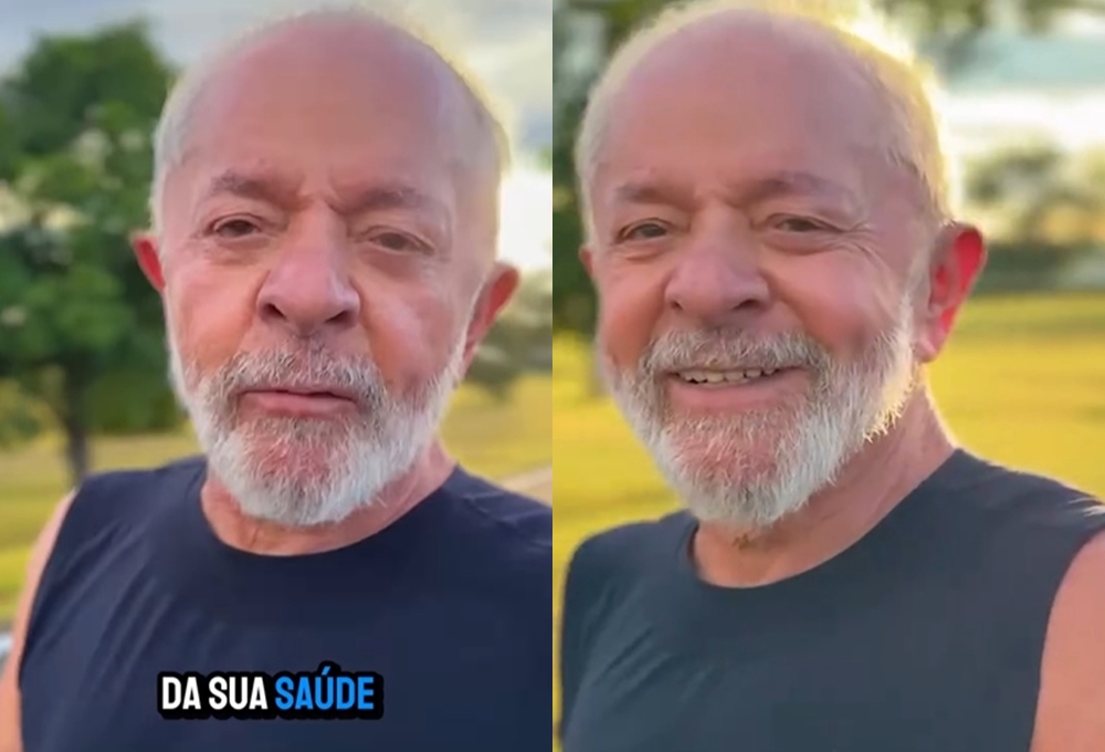 Lula posta vídeo motivacional e mostra disposição aos 79 anos: ‘Apenas ande’