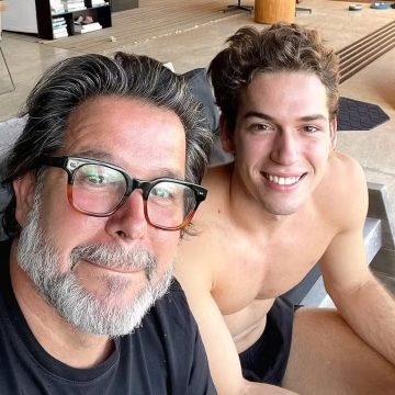 Murilo Benício posta com Pietro, seu filho com Giovanna Antonelli, e fãs elogiam: ‘Lindos’