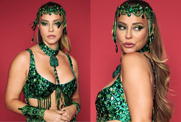 Paolla Oliveira ostenta fantasia poderosa em ensaio técnico no Rio; veja fotos