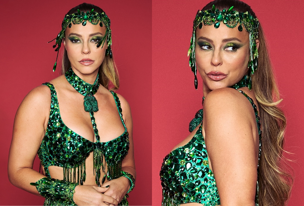 Paolla Oliveira ostenta fantasia poderosa em ensaio técnico no Rio; veja fotos