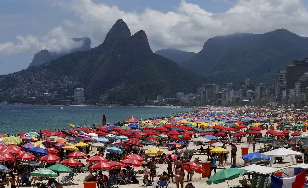 Rio chega a 44ºC, maior temperatura registrada desde 2014