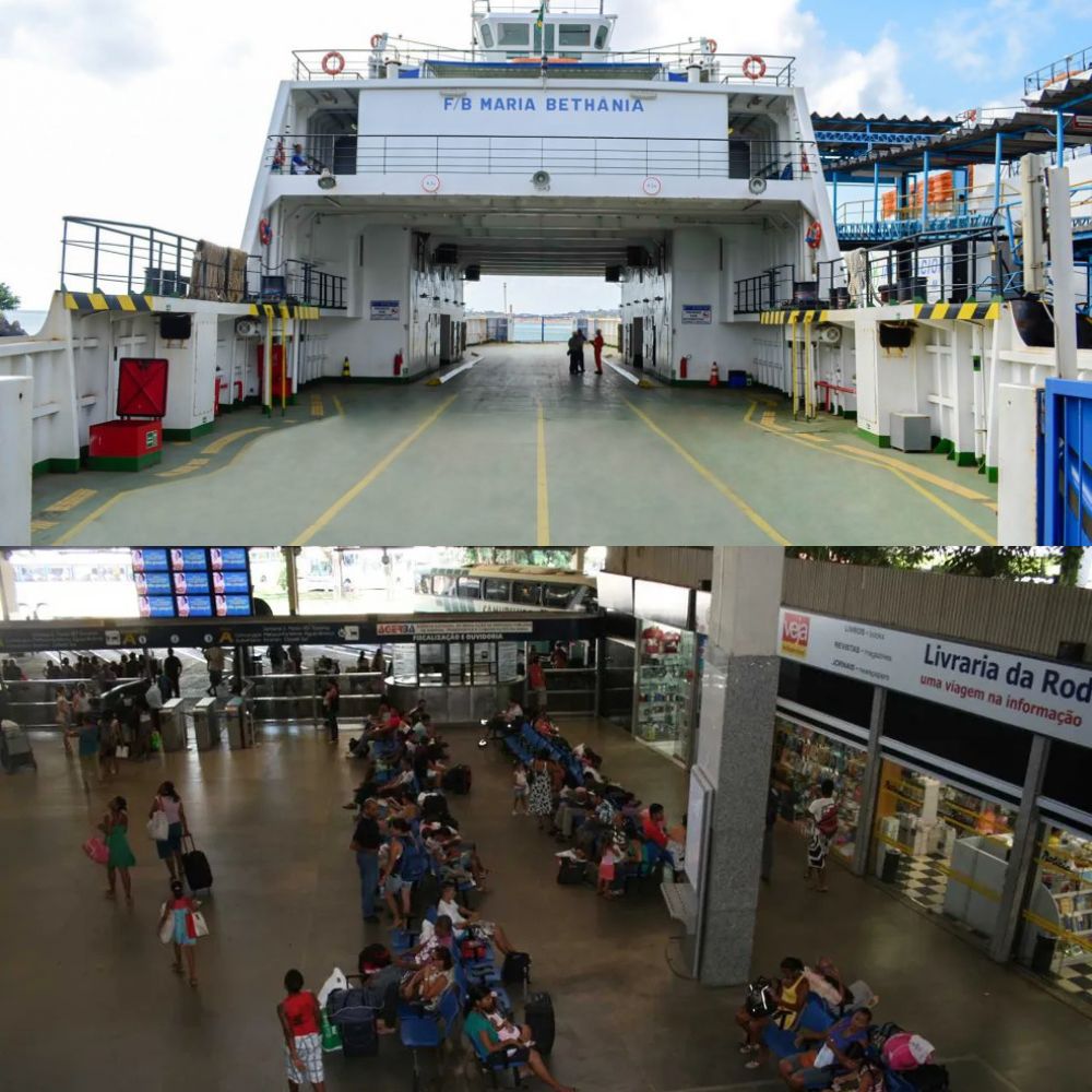 Rodoviária, sistema ferry-boat e lanchas intensificam funcionamento no Carnaval; confira