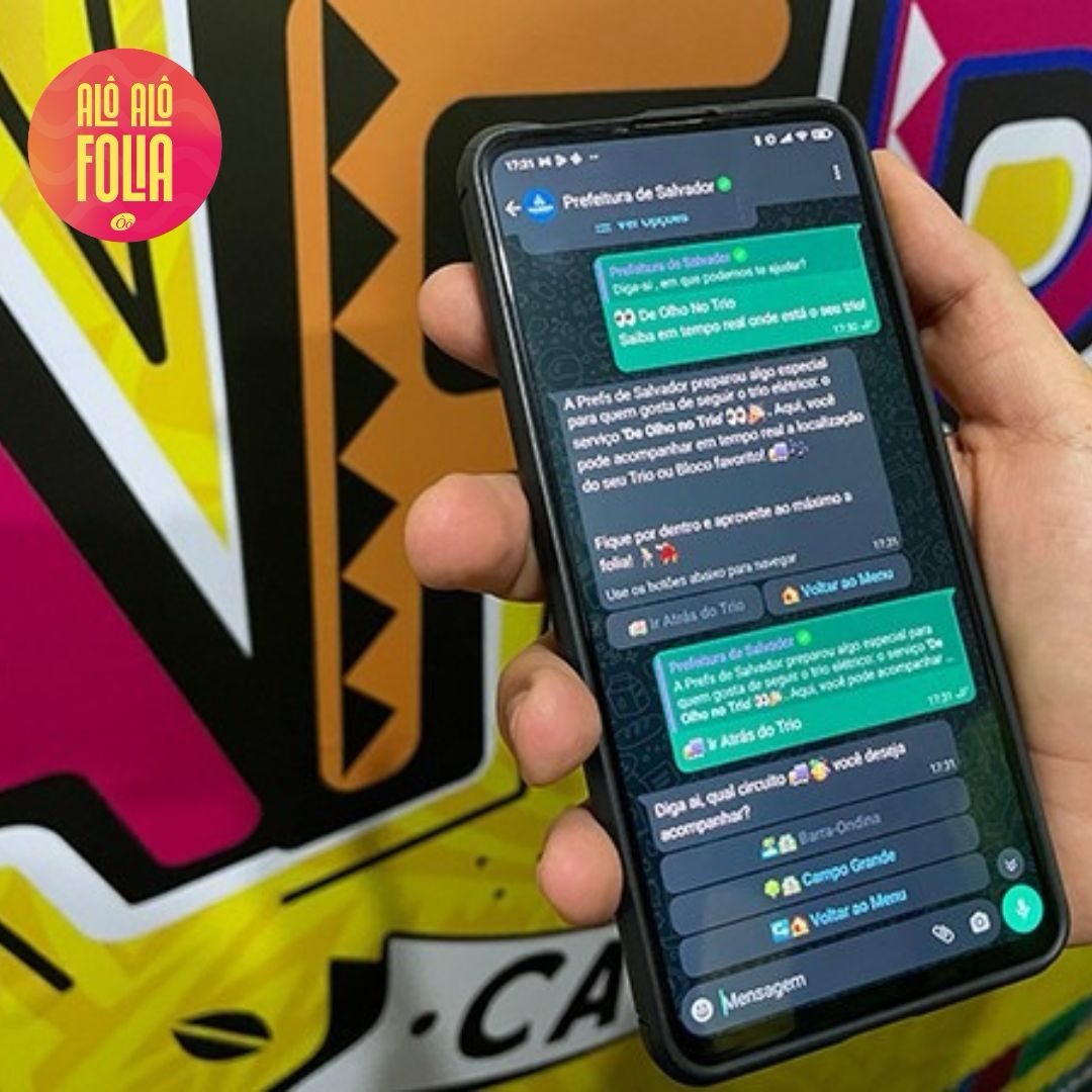 Carnaval de Salvador: veja como acompanhar a localização dos trios elétricos através do WhatsApp