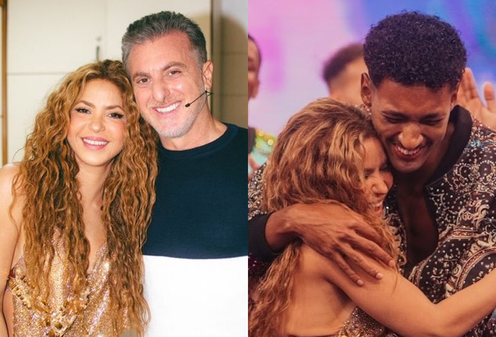 Luciano Huck promove encontro de influencer com Shakira e emociona; assista