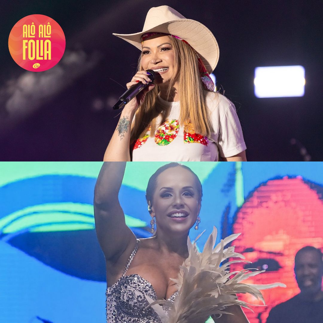 Solange Almeida convida Carla Cristina no primeiro dia de Carnaval em Salvador